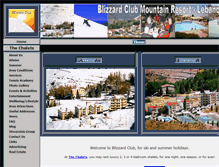 Tablet Screenshot of blizzardclub.com